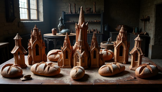Free Cathedral Bread Art Image - Bread, Cathedral, Gothic | Download at ...