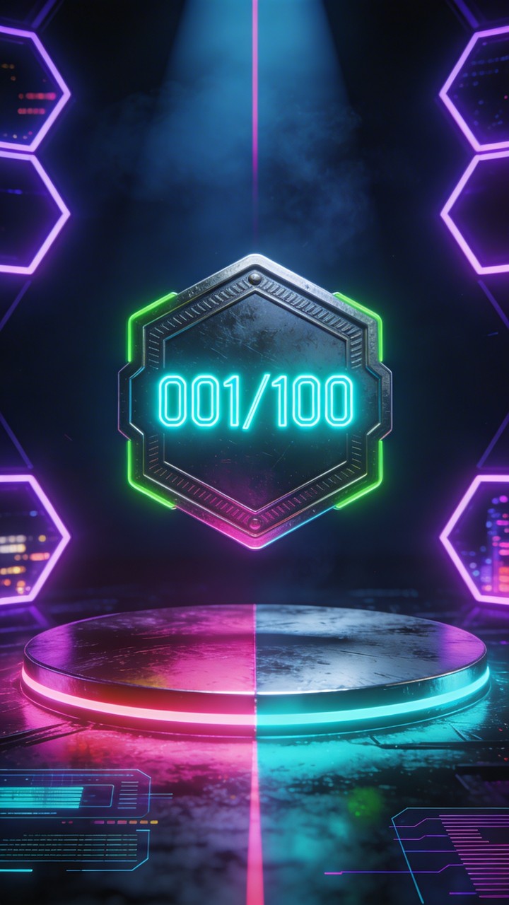 Free Neon Cyberpunk Collectible Image - Cyberpunk, Neon, Holographic ...
