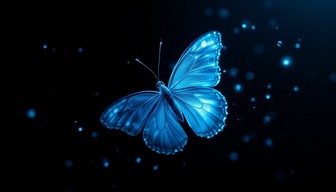 Free Glowing Blue Butterfly Image - Butterfly, Blue, Glowing | Download ...