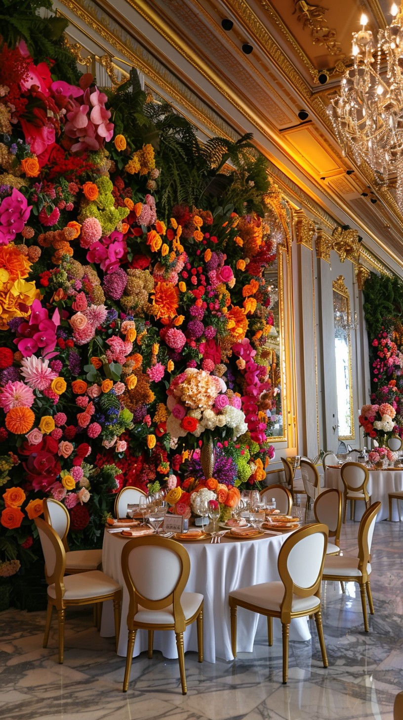 Free Floral Opulence Display Image - Flowers, Elegance, Banquet ...