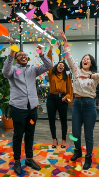 Free Joyful Celebration Moment Image - Celebration, Friends, Balloons ...