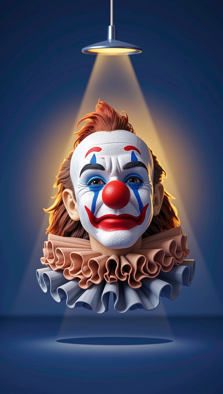 Sad Clowder Free Sad Clown Tears Image - Clown, Sad, Crying | Download at StockCake
