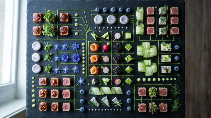 Free Edible Circuit Board Image - Charcuterie, Appetizers, Technology ...