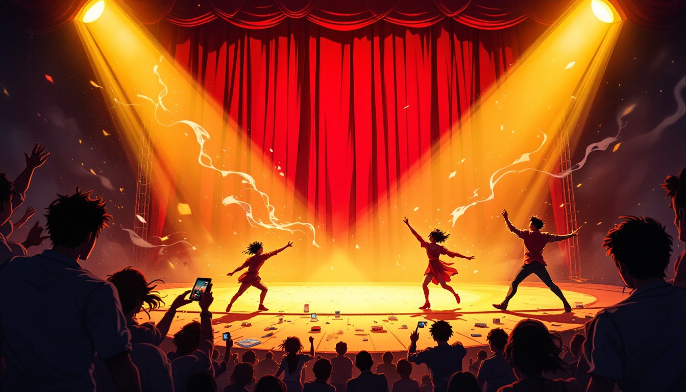 The Stage Performance Free Stage Lights Shine Image - Theater, Stage, Performance | Download ...