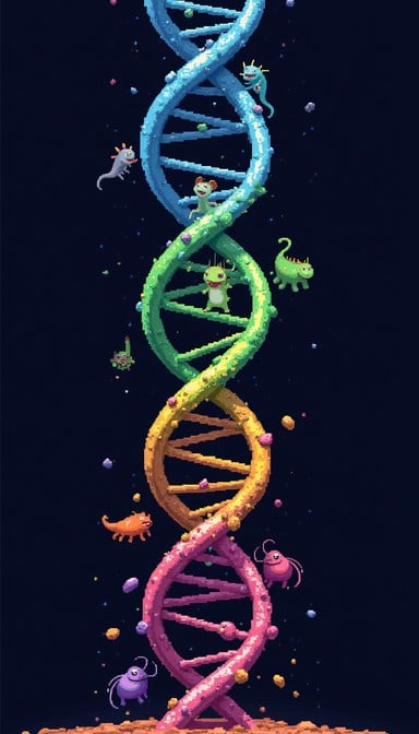 Free Digital Evolution Helix Image - Dna, Evolution, Pixel | Download ...