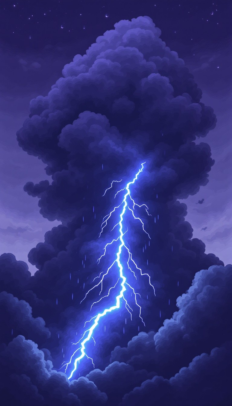 Free Lightning Strikes Night Image - Lightning, Storm, Thunder ...