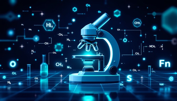 Free Digital Science Evolution Image - Microscope, Cyberpunk ...
