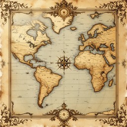 Free Ancient Compass Map Image - Compass, Vintage, Map | Download at ...