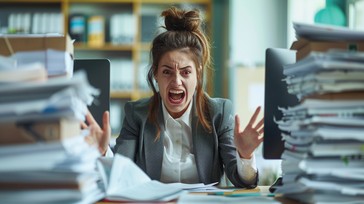 Free Stressed office worker Image - Stress, Office, Frustration ...