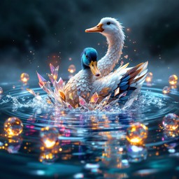 Free Crystalline Duck Magic Image - Magical, Crystalline, Duck ...