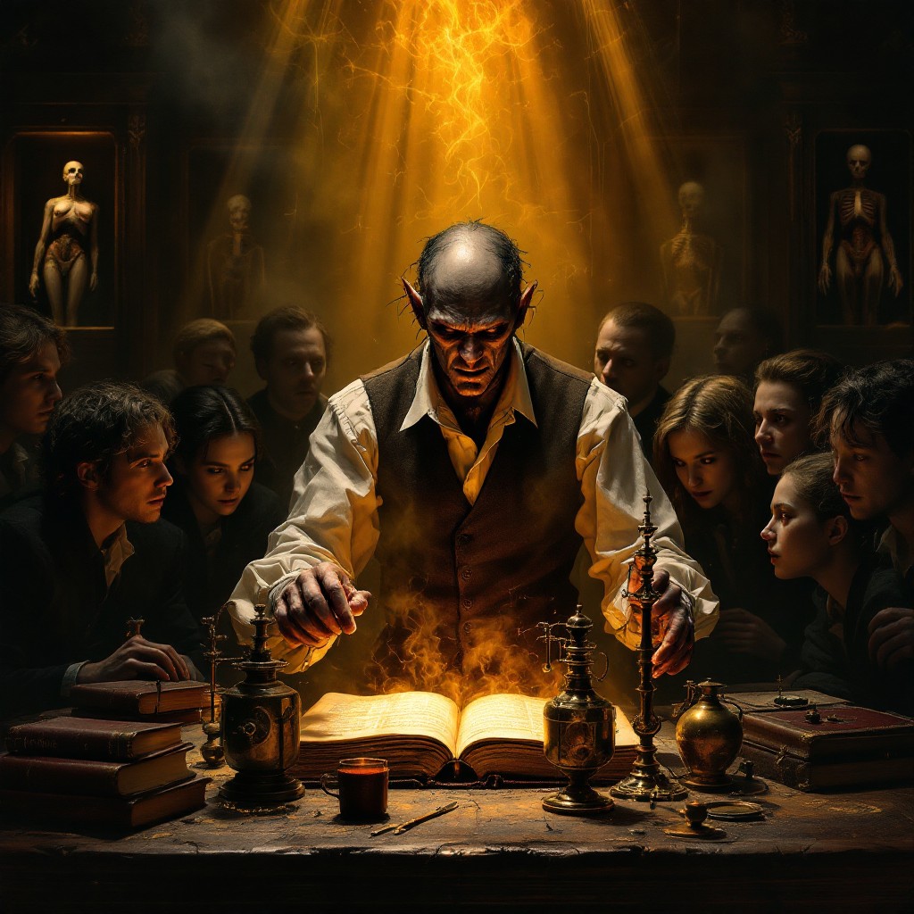 Free Gothic Science Lesson Image - Victorian, Gothic, Scholar ...