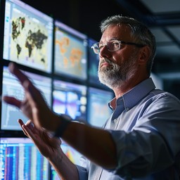 Free Analyzing data visualization Image - Scientist, Technology, Data ...