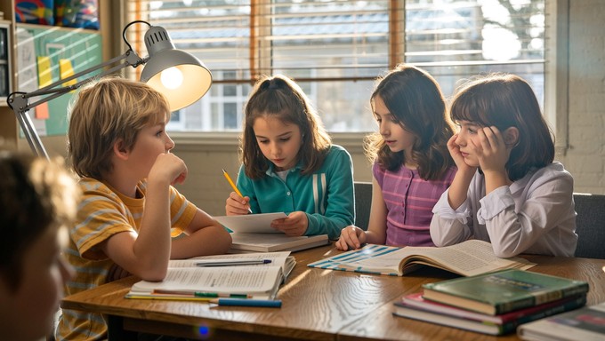 Scattered Learning Free Children Learning Together Image - Education, Children, Learning ...