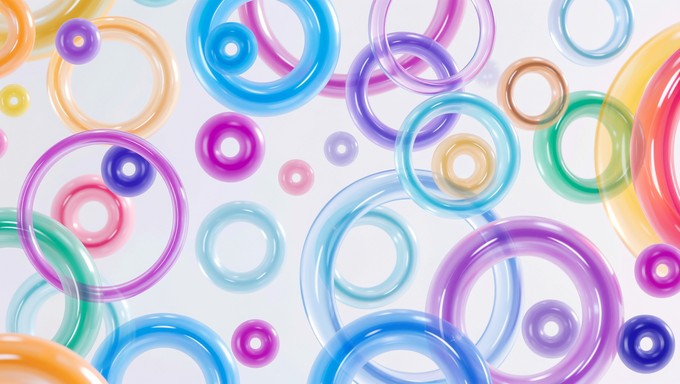 Free Floating Orbital Balloon Image - Balloon, Floating, Iridescent ...