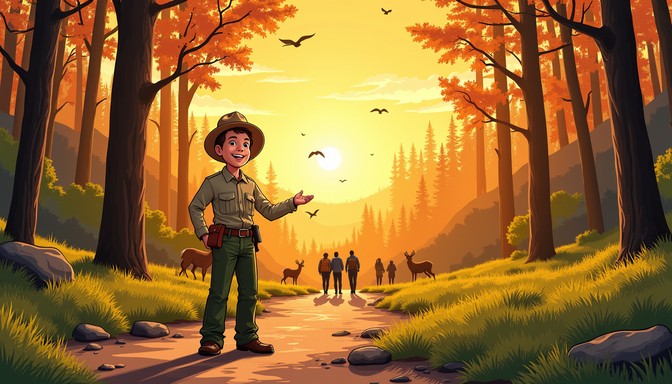Free Forest Trail Guide Image - Ranger, Forest, Trail | Download at ...
