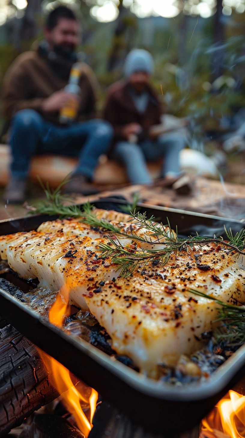 Free Campfire Grilled Fish Image - Camping, Fish, Campfire | Download ...