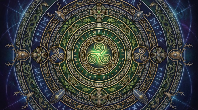Free Celtic Sacred Geometry Image - Mandala, Celtic, Geometry ...