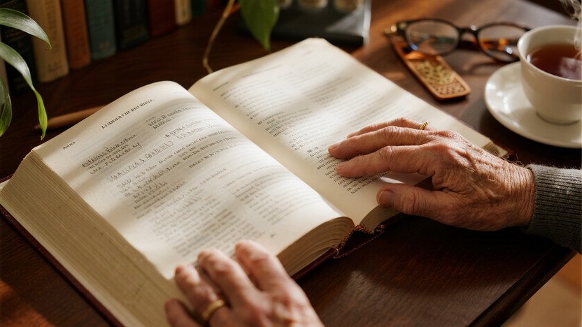Devote Study Free Sacred Morning Study Image | Download at StockCake