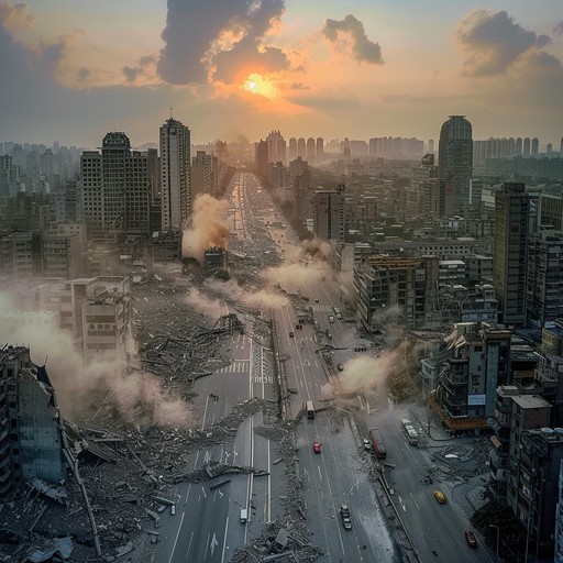 Distressing Scene Free Cityscape Amid Destruction Image | Download at StockCake