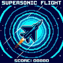 Free Supersonic Pixel Flight Image - Pixel, Jet, Retro | Download at ...