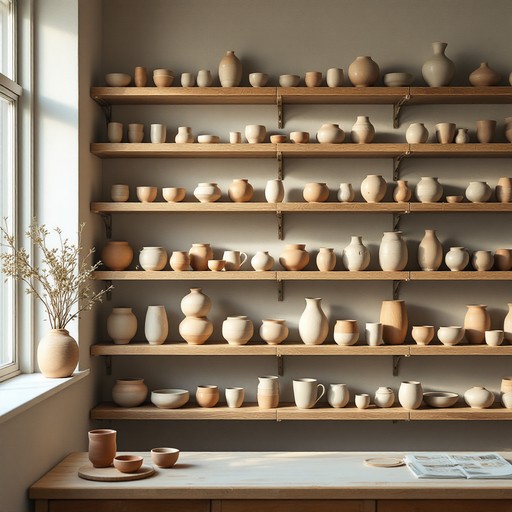 Pottery Display Window Free Serene Pottery Display Image - Pottery, Ceramics, Handcrafted ...