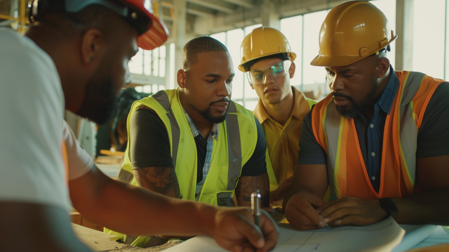 Free Construction Team Meeting Image - Construction, Teamwork, Planning ...