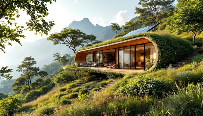 Stunning Advanced Eco-Friendly Dwellings image