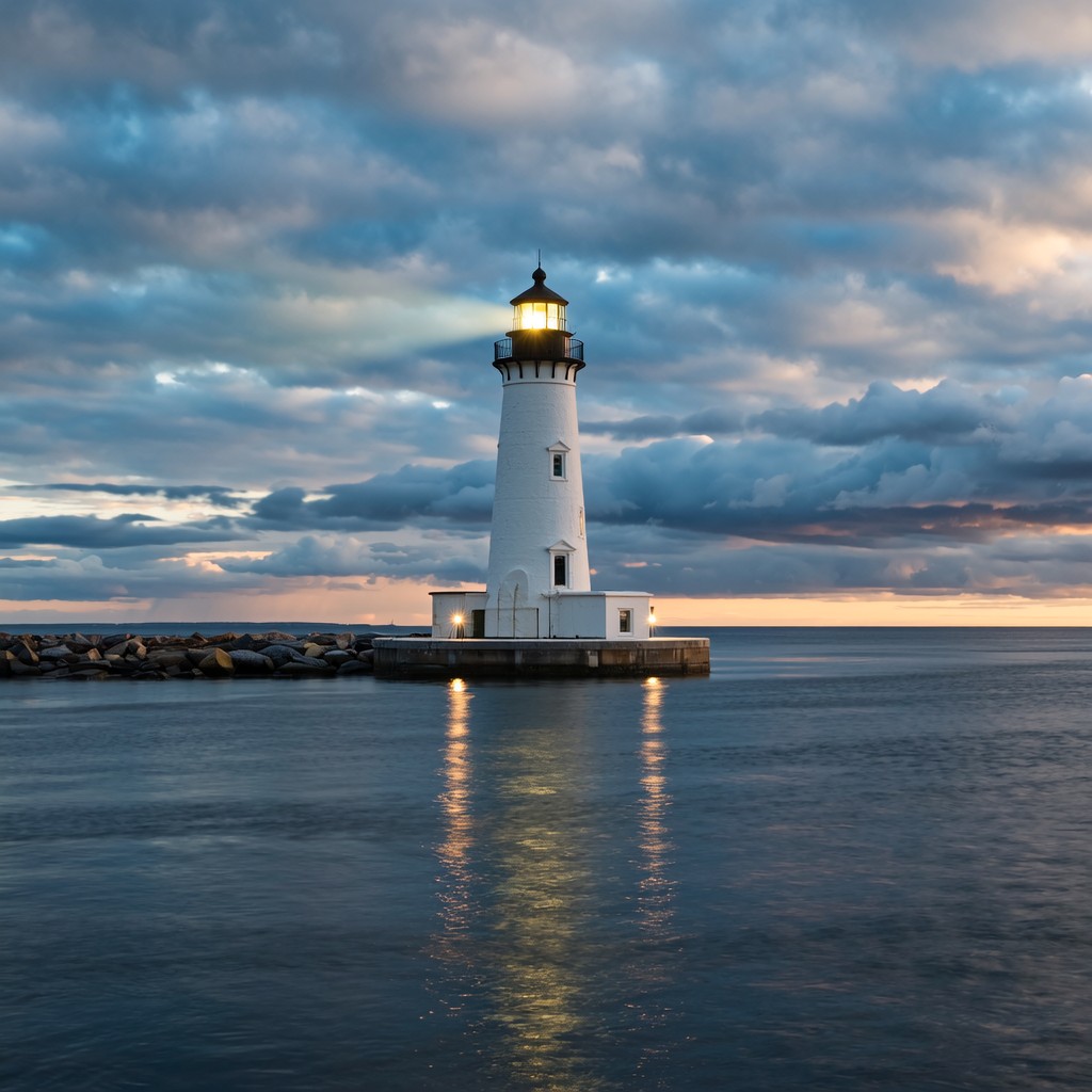 Free Guiding Light Stands Image - Lighthouse, Beacon, Coastal ...
