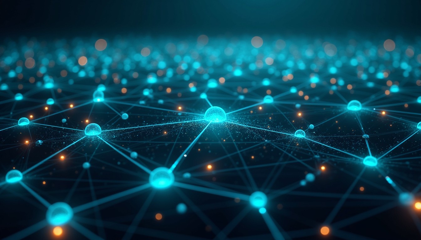 Free Luminous Network Matrix Photo - Network, Connections, Digital ...