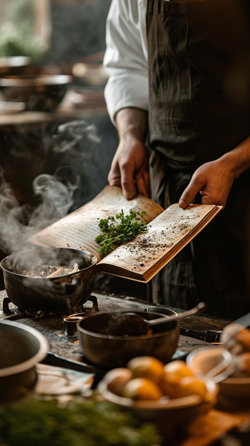 Free Chef Preparing Ingredients Image - Chef, Kitchen, Chopping ...