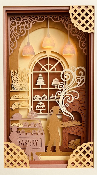 Free Paper Bakery Dreams Image - Bakery, Kirigami, Papercut | Download ...