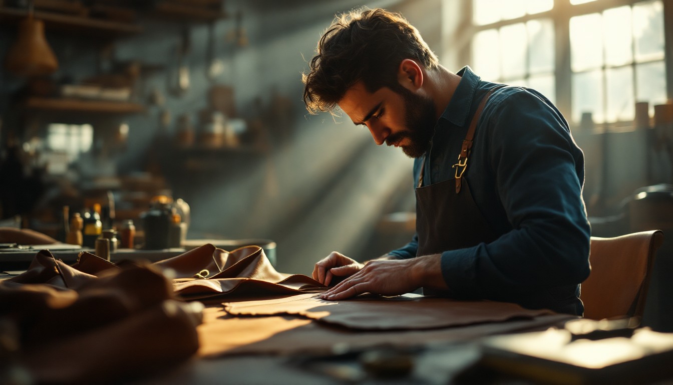 Free Craftsman's Morning Light Image - Artisan, Leather, Craftsman ...