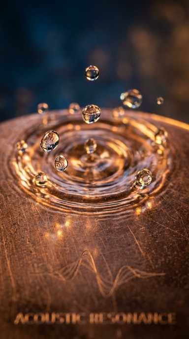 Free Sound Waves Visualized Image - Water, Droplets, Splash | Download ...