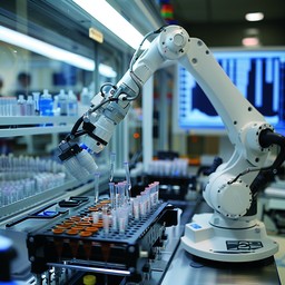 Robo Lab Machine Free Robotic Lab Automation Image - Robot, Automation, Laboratory ...