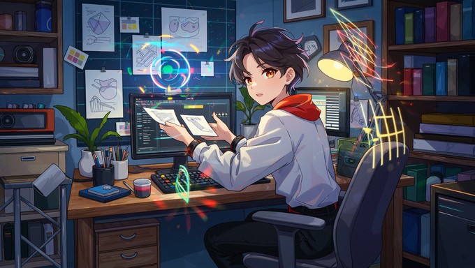 Free Artistic Vision Unleashed Image - Anime, Manga, Designer ...
