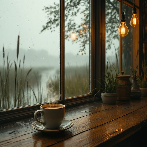 Free Rainy Cafe Solitude Image - Cafe, Rain, Coffee | Download at StockCake