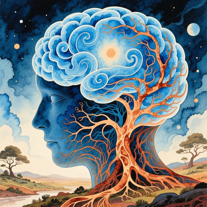 Free Branching Mind Ecosystem Image - Mindscape, Brainwaves, Thoughts ...