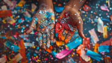 Free Colorful Hands Celebration Image - Colorful, Hands, Celebration ...