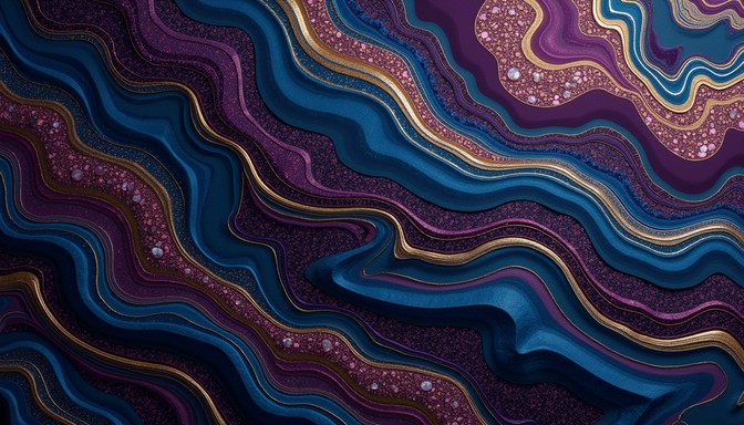 Free Luxurious Flowing Waves Image - Abstract, Waves, Marbled ...