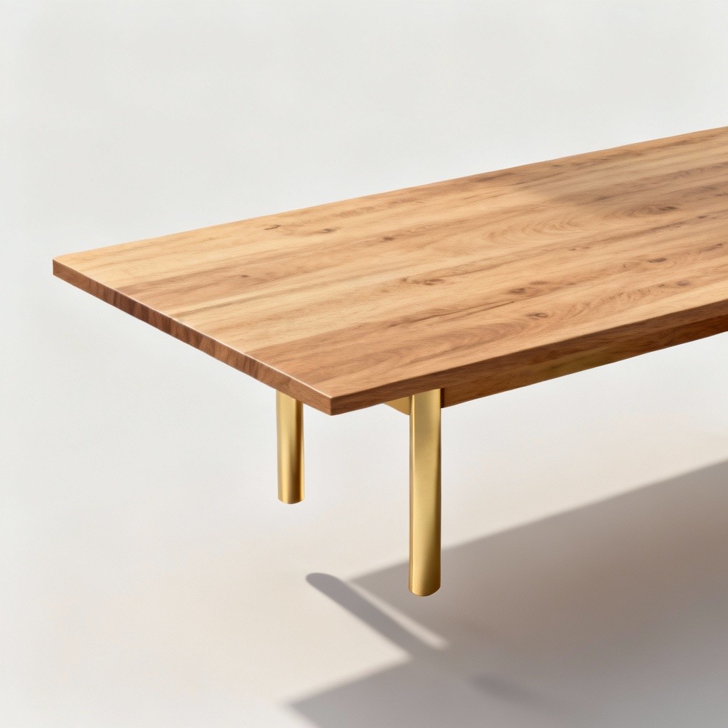 Free Floating Oak Table Photo - Table, Furniture, Modern | Download at ...