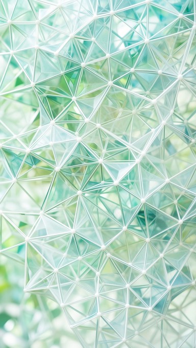 Crystal Network Patterns Free Crystalline Network Flow Image - Geometric, Crystal, Network ...