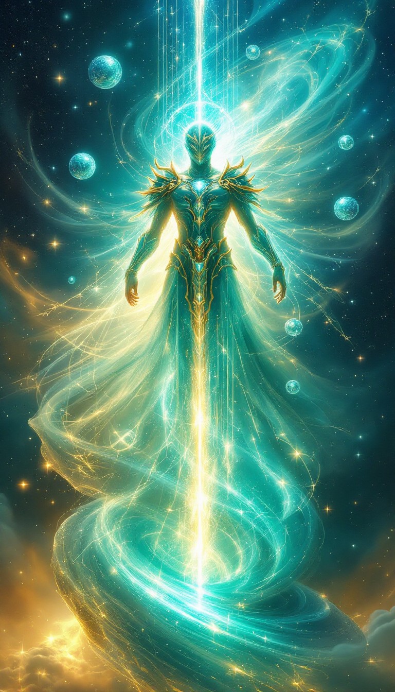 Free Celestial Guardian Ascends Image - Guardian, Celestial, Ethereal ...