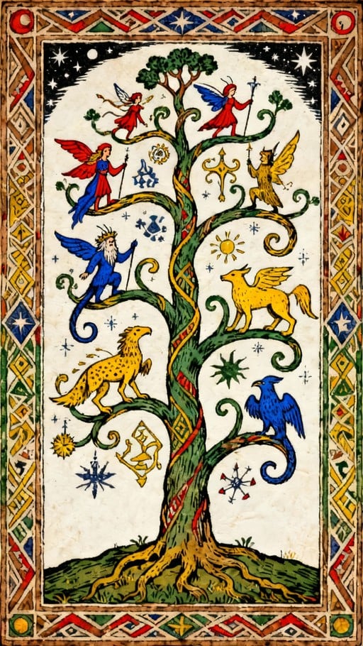 Free Mystical World Tree Photo Illustration Folklore Tree