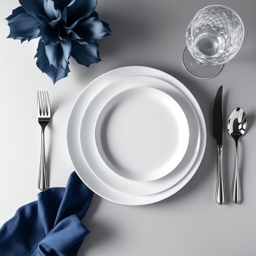 Delicate Setting Free Sophisticated Place Setting Image | Download at StockCake