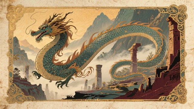 Dragon Wind Pattern Free Ancient Dragon Guardian Image | Download at StockCake