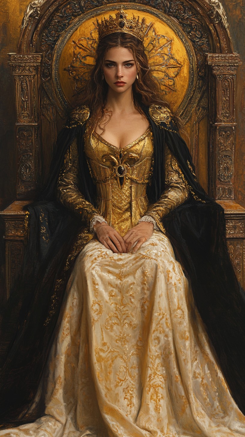 Queen Picture Riles Free Regal Queen Posing Image - Queen, Regal, Throne | Download at ...