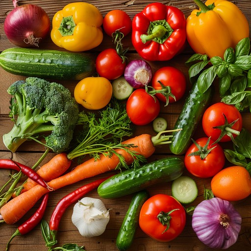 Vegetables Deep Color Free Fresh Vegetable Medley Image | Download at StockCake