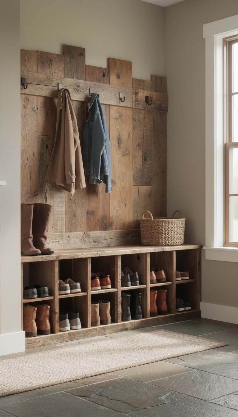 Rustic Sofa Storage Free Rustic Mudroom Storage Image - Mudroom, Storage, Rustic | Download ...