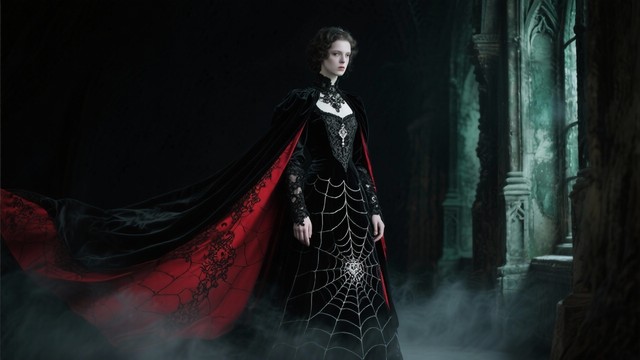 Free Gothic Red Cape Image - Gothic, Victorian, Crimson | Download at ...
