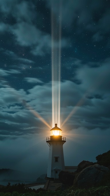 Free Light Piercing Darkness Image - Lighthouse, Beacon, Fog | Download ...